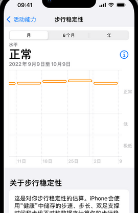 兰陵iPhone手机维修如何在iPhone开启'步行稳定性通知'