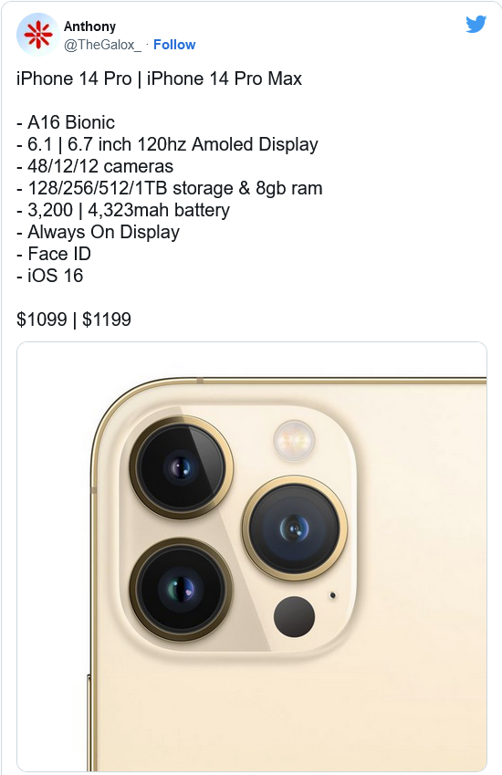 兰陵苹果14维修分享iPhone 14全系涨价 