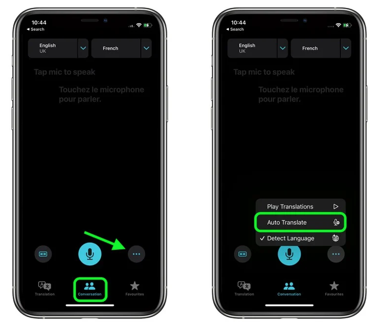 兰陵苹果手机维修分享iOS 15 “翻译” App 新改进 