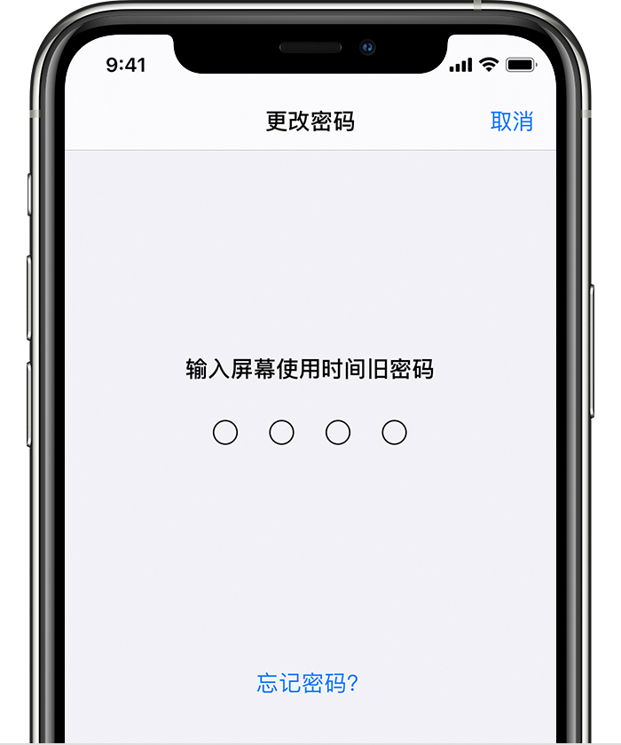 兰陵苹果手机维修分享iOS 14 忘记屏幕使用时间密码怎么办 